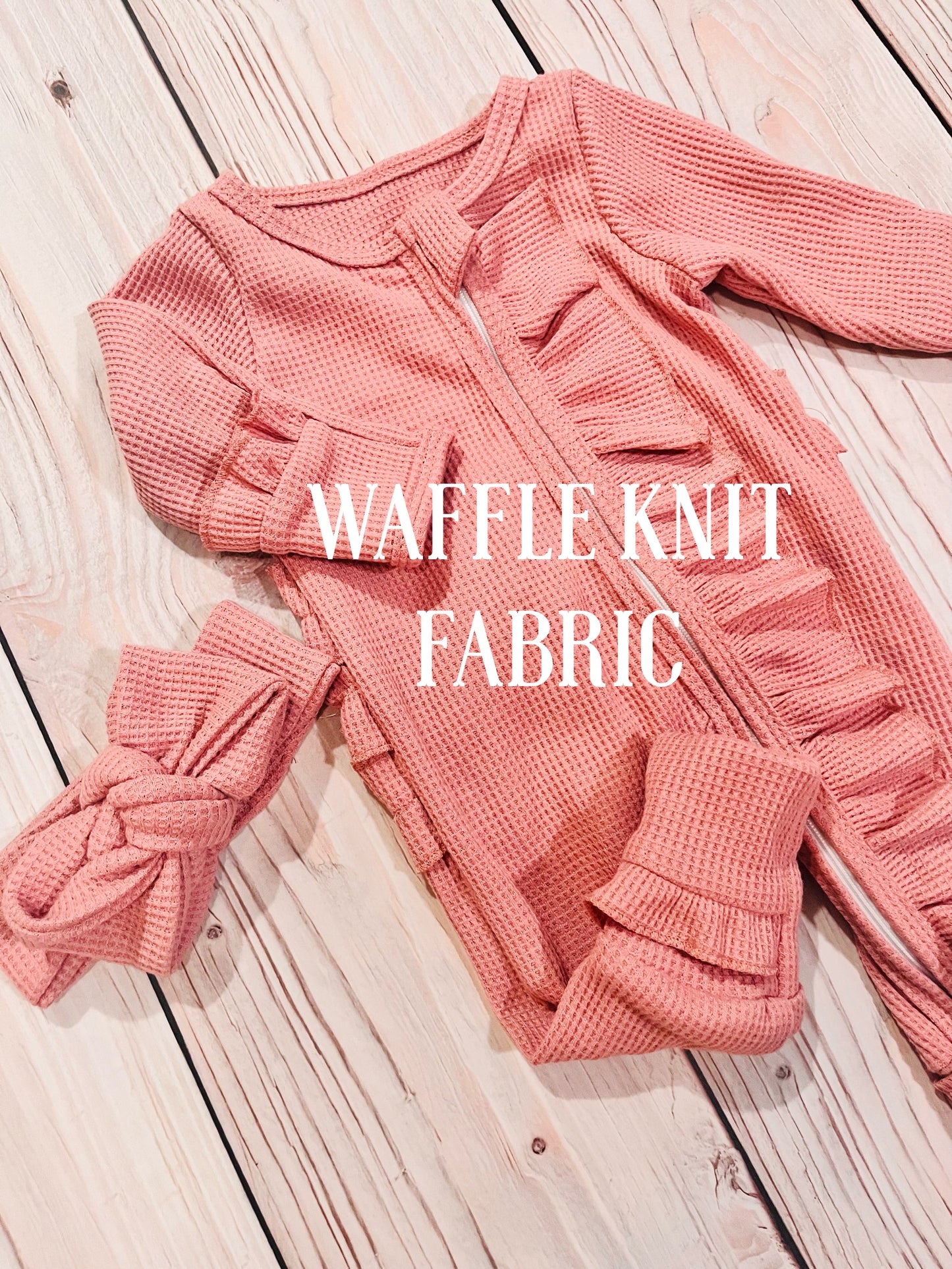 Waffle Knit Footies