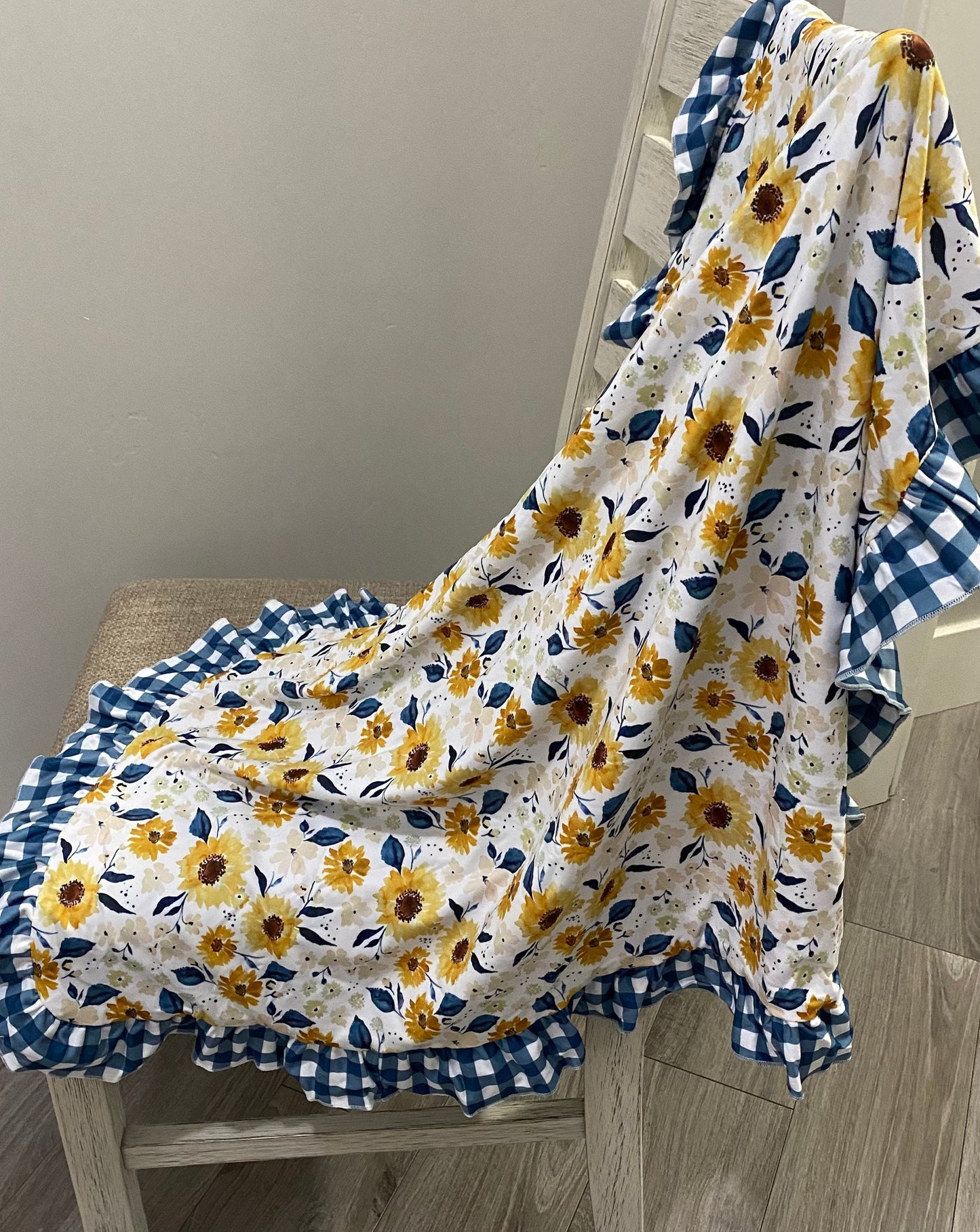 Sunflower Fields blanket