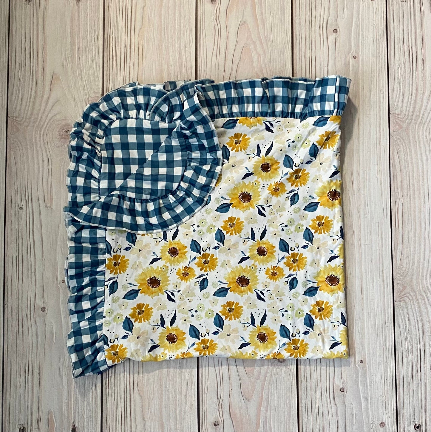 Sunflower Fields blanket