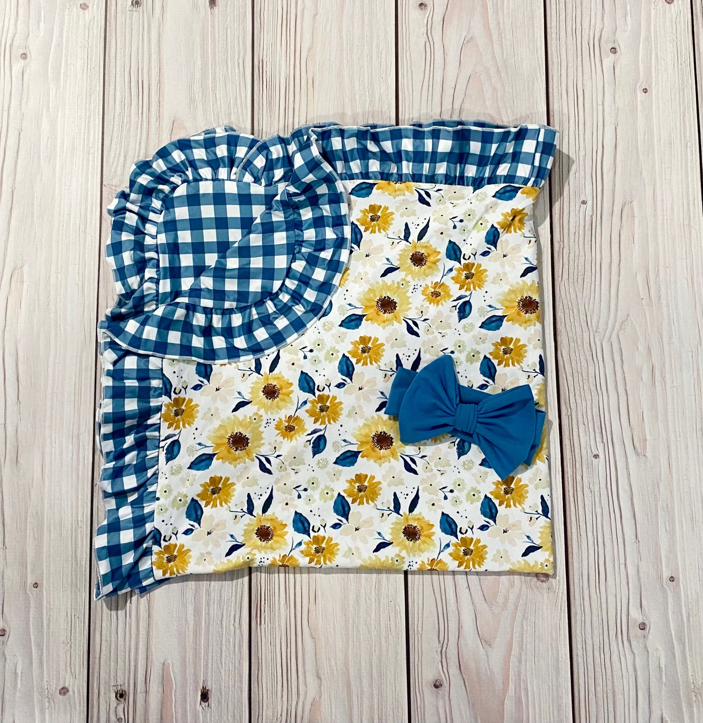 Sunflower Fields blanket