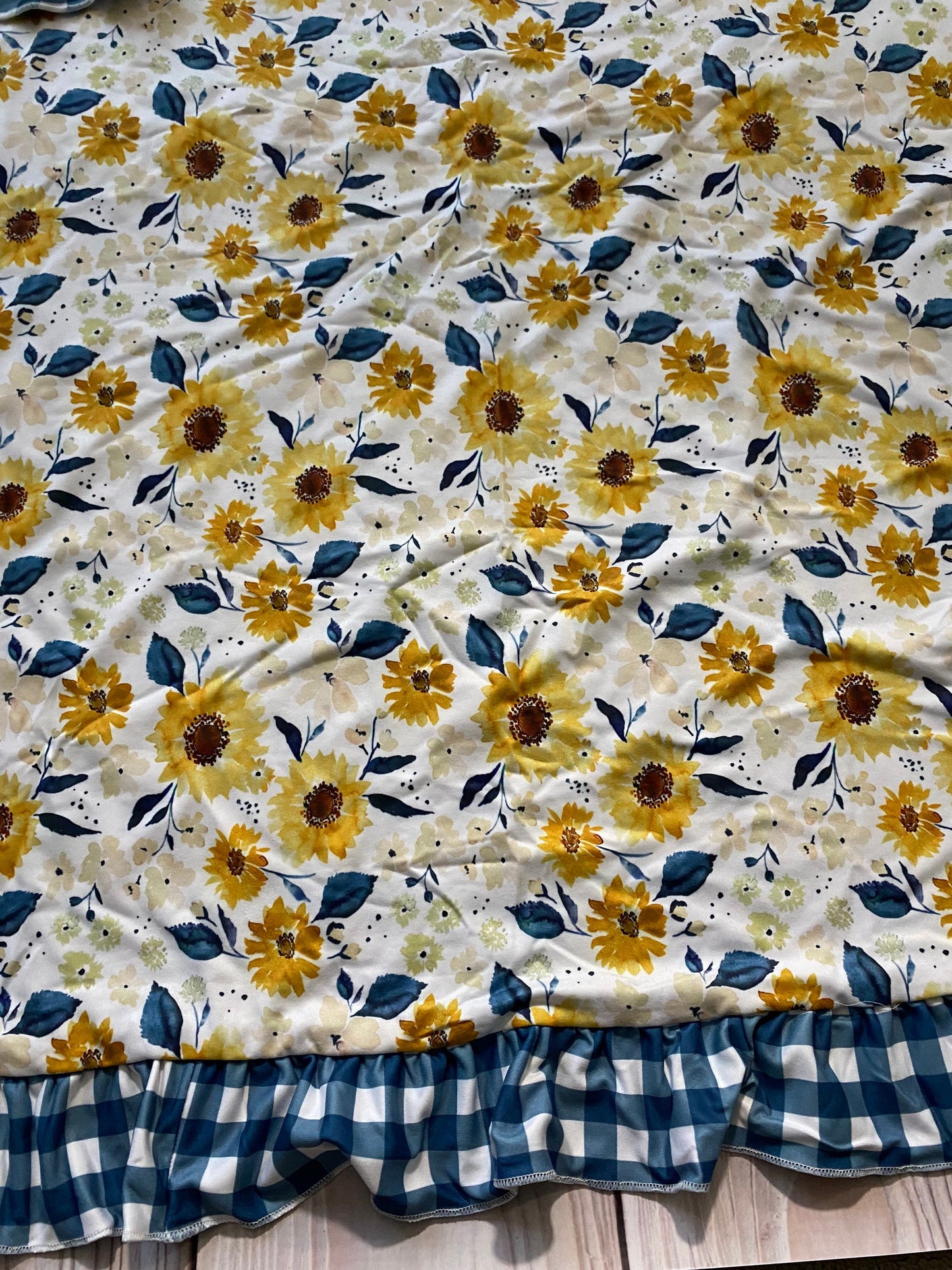 Sunflower Fields blanket