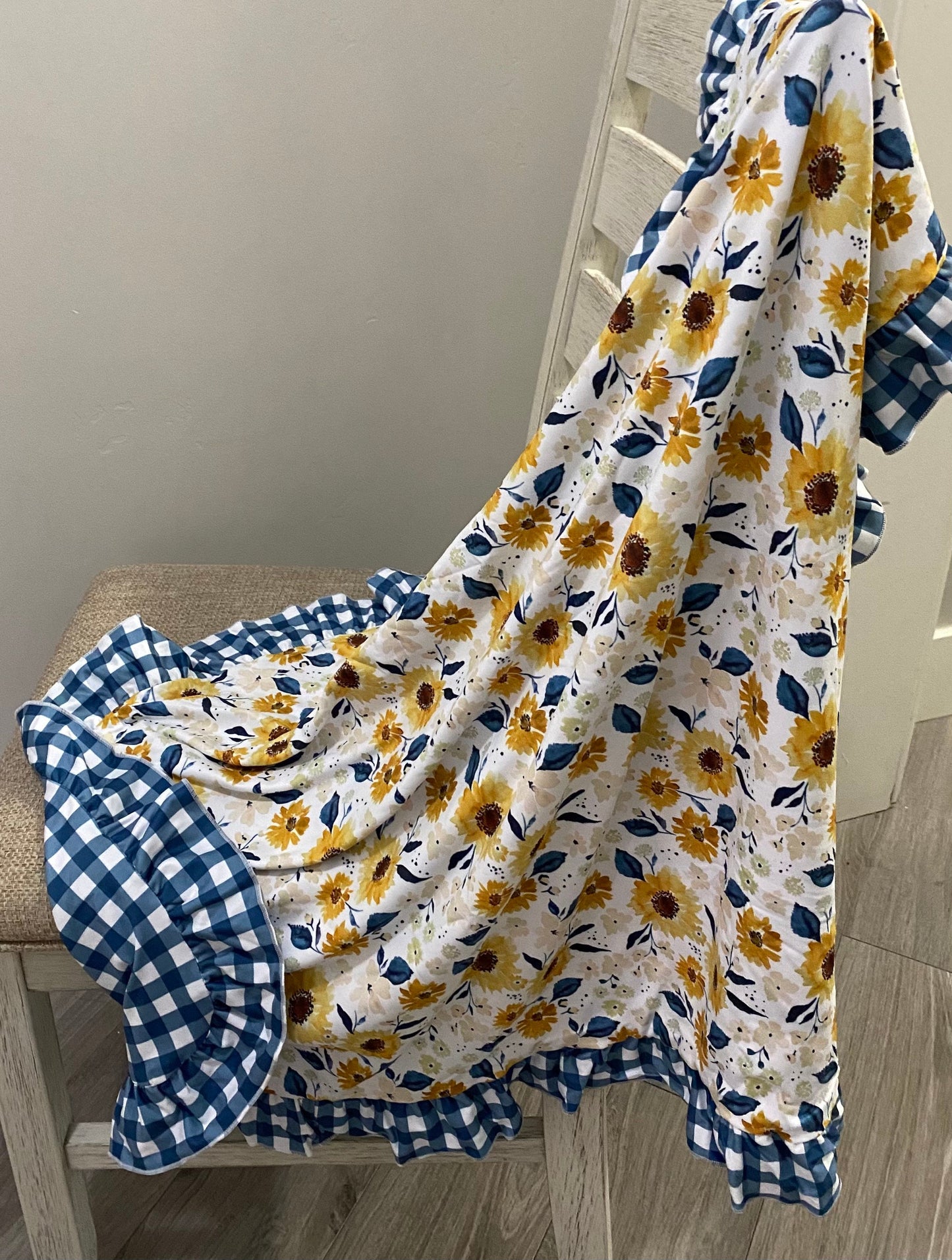 Sunflower Fields blanket