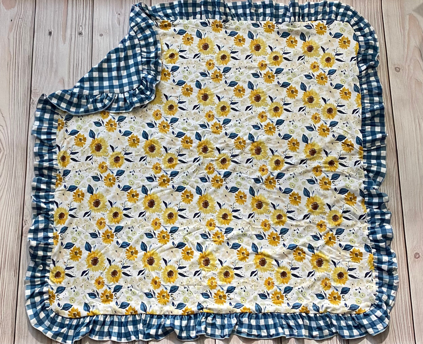 Sunflower Fields blanket