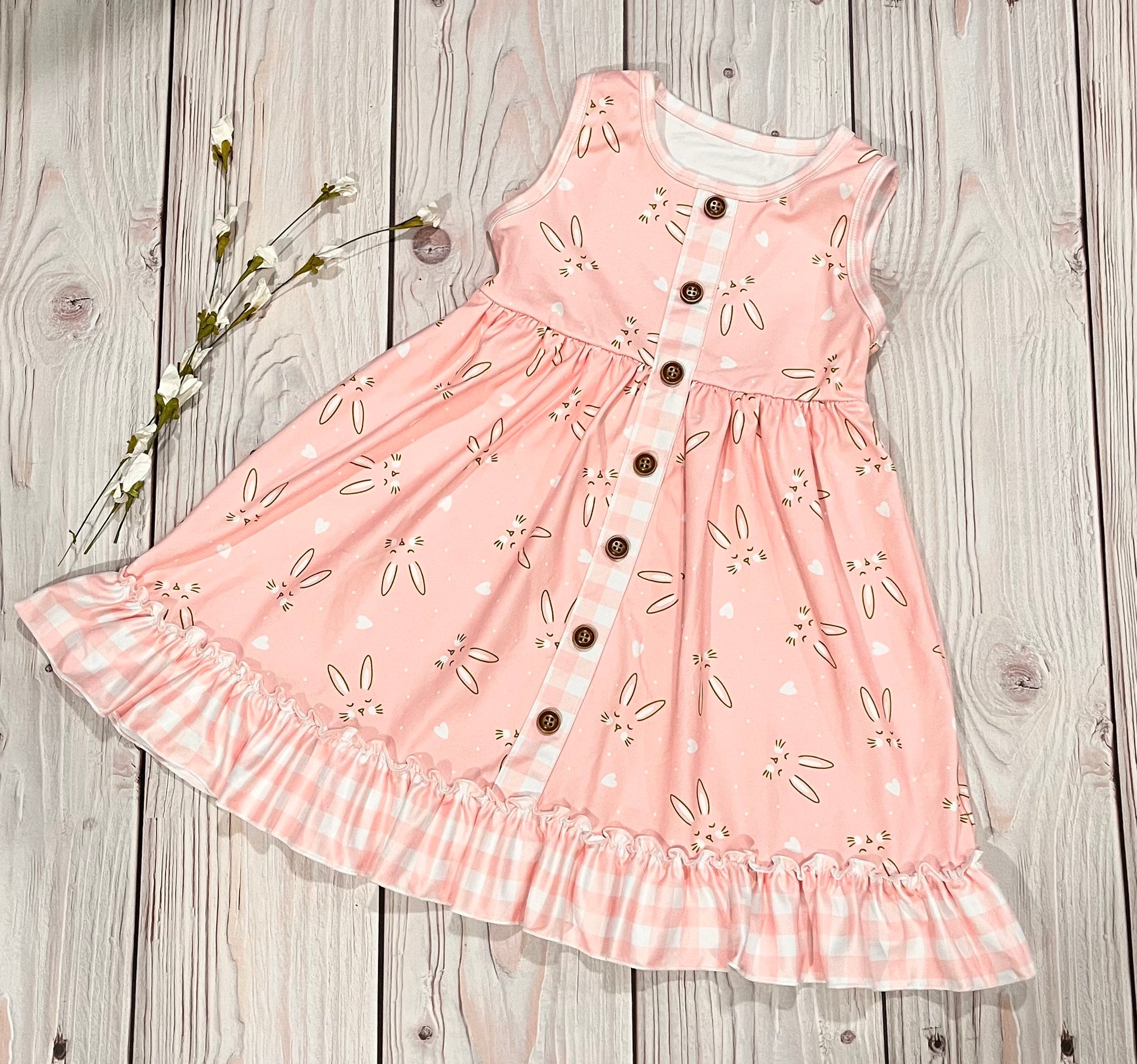 Girls pink Easter dress, Easter bunny dress, bunny dress, peachy pink – little mizz fashionist Girls pink Easter dress, Easter bunny dress, bunny dress, peachy pink – little mizz fashionist