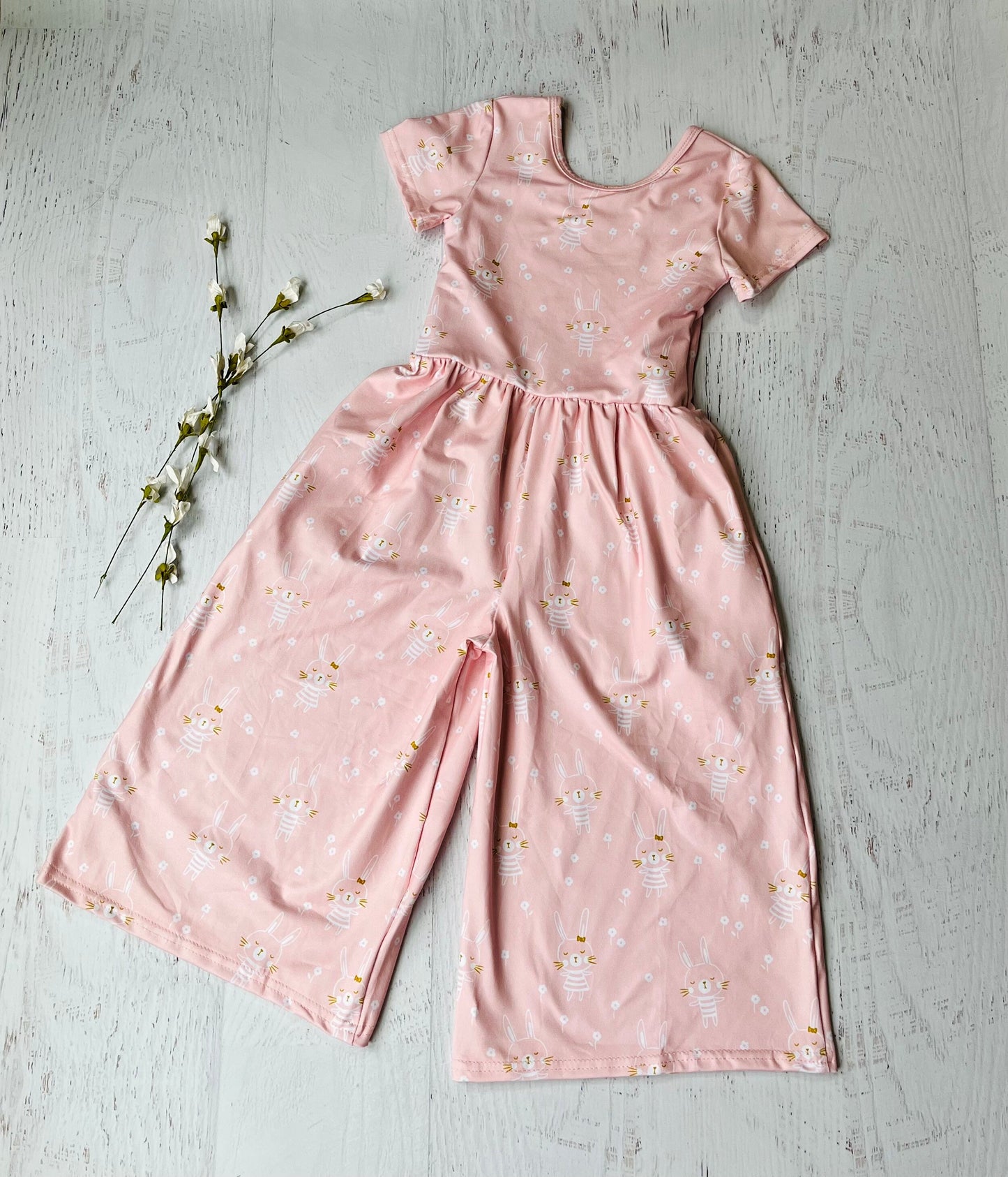 Girls Easter romper