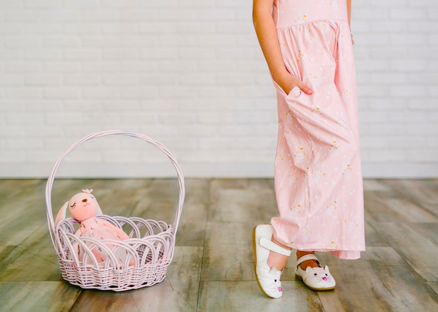 Girls Easter romper