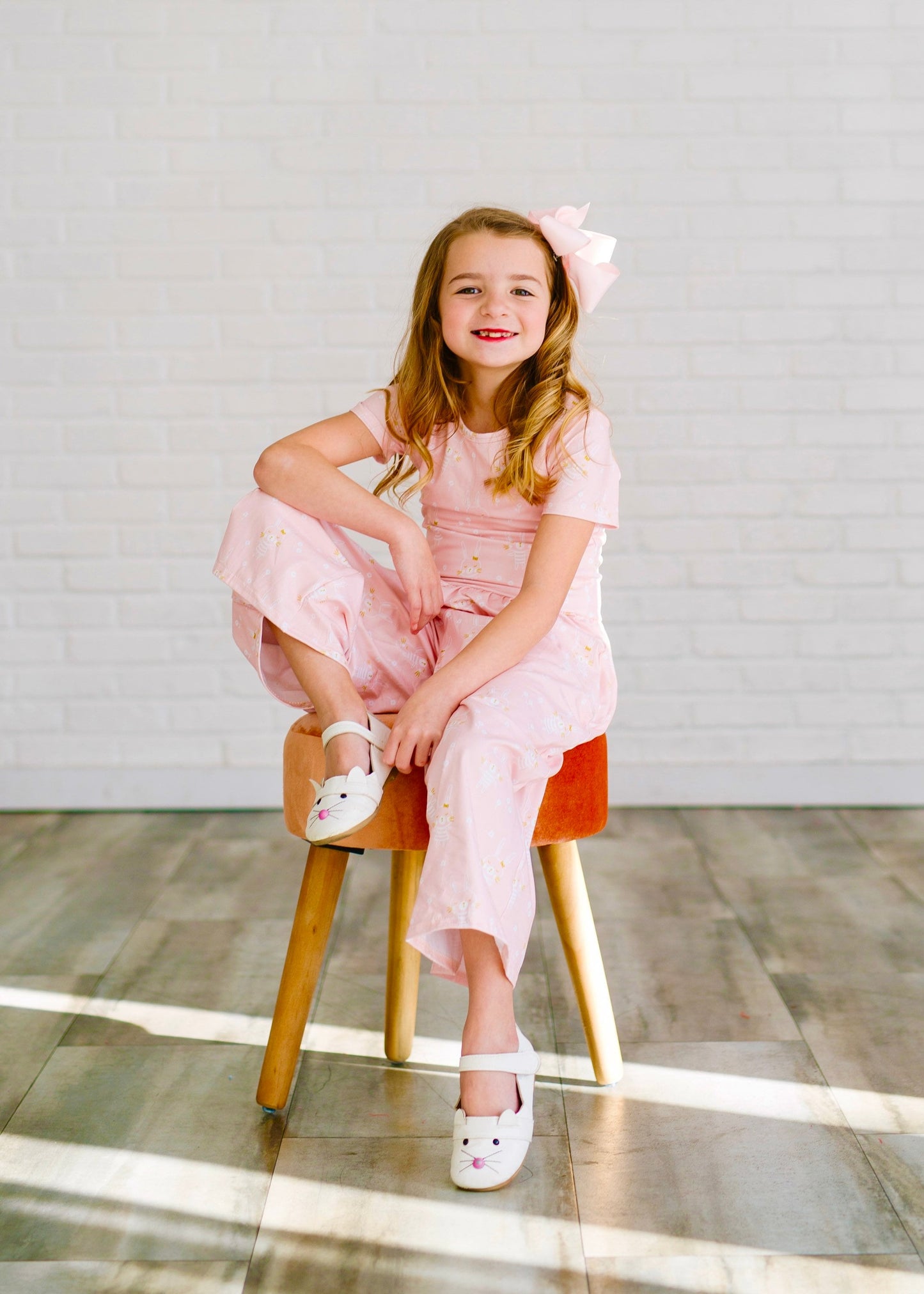 Girls Easter romper