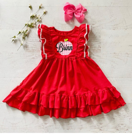 Girls back to school dress