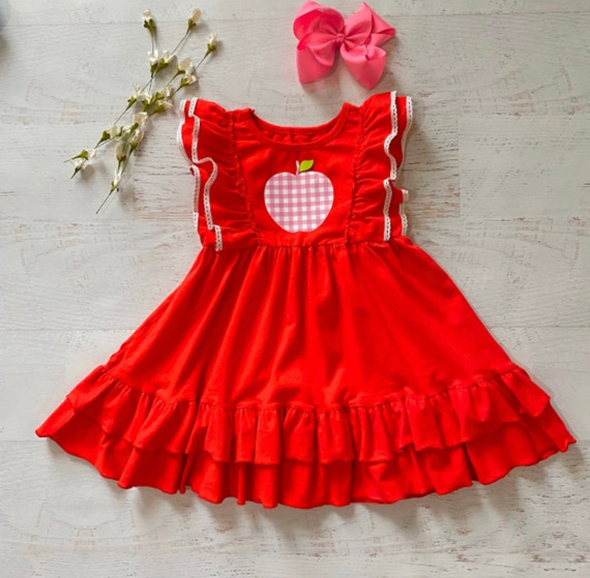 Girls back to school dress